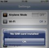 iPhone 4S và lỗi không nhận SIM