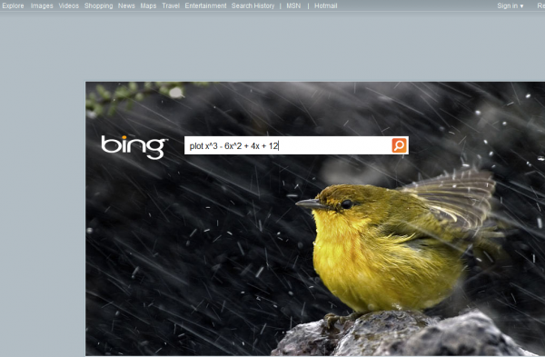 Dùng Bing giải toán cao cấp