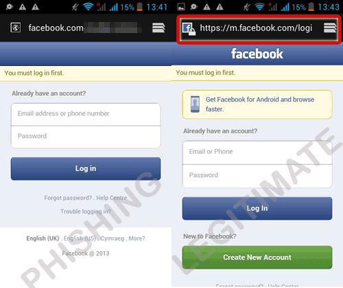 Giả mạo Facebook để lấy cắp thông tin cá nhân
