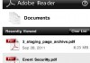 Adobe ra ứng dụng đọc PDF cho iOS