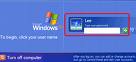 Màn hình đăng nhập Windows XP.