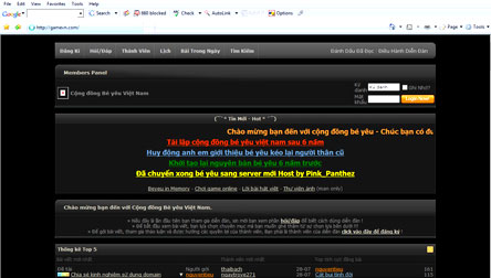 Truy cập vào trang GameVN, bạn sẽ được chuyển tới beyeu.vn (ảnh chụp tối 28/7). 