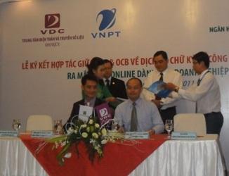 OCB online triển khai chữ ký số VNPT-CA