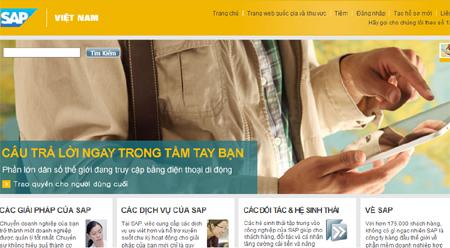 SAP đặt bước chân thứ 2 vào Việt Nam