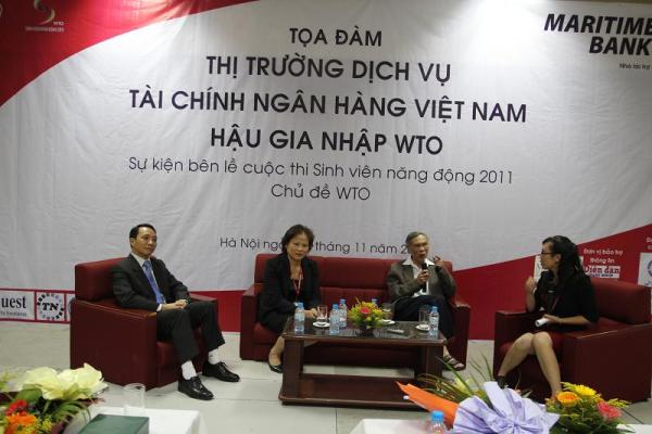 Tọa đàm “Thị trường Dịch vụ tài chính ngân hàng Việt Nam hậu gia nhập WTO”