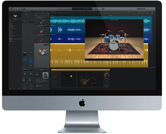 Apple ra mắt phần mềm biên tập nhạc chuyên nghiệp
