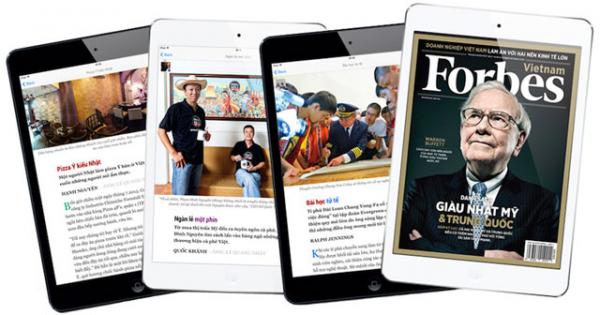 Tạp chí Forbes Việt Nam ra mắt phiên bản di động