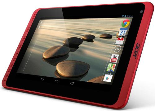 Acer giới thiệu hai tablet giá rẻ màn hình 7 inch